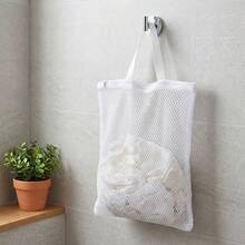 2 Packs Zippered Mesh Laundry Bags With Carry Handles, Reusable Delicates Wash Bags For Washing Machine, Durable Garment Protector Storage Bags For Lingerie Sweaters Travel Home Organization - View 7