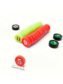 27件套戰術板套組 ABS 棋子，適用於足球、籃球、棒球與冰球教練，耐用且多功能的運動訓練配件 - 彩色 - 查看 4