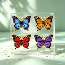 Colorful Monarch Butterfly Lapel Enamel Pins And Brooches Badge Pins For Backpacks Bags Backpack Cool Decoration Friend For Gifts - Multicolor - View 11
