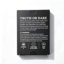 Truth Or Dare Couples Card Game, Adult Fun Interactive Card Game, Party Gathering Leisure Game Cards. Suitable For Home Dates, Couples Trips, Friends Parties, Anniversary Gatherings, And Other Desktop Games. Can Be Used As Creative Gifts For Valentine's Day, Birthdays, Anniversaries. Rich And Interesting Challenges And Questions, Easily Lively The Atmosphere, Break Social Awkwardness - Multicolor - View 3