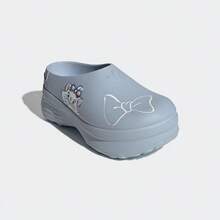 Adidas Originals ADIFOM STAN MULE Focus Fashionable Comfortable Anti-Wear Non-Slip Closed-Toe Slides Women's Blue - Blue - View 3