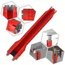 14-In-1 Multi-Function Sink Wrench Universal Bathroom Installation Tool Multi-Purpose Water Pipe Faucet Disassembly Wrench Home Water And Electricity Repair Manual Tool Bathroom Water Pipe Installation Tool Suitable For Bathroom And Kitchen Maintenance Bathroom Sink Faucet Industrial Manual Tool Sink Maintenance Plumbing Tool Easy To Use Tool - 14-in-1 - View 11