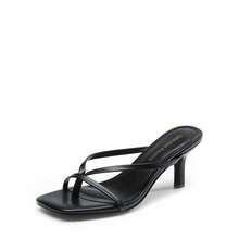 Women Heeled Sandals - Black - View 4