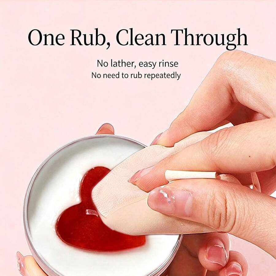 Makeup Brush & Sponge Cleaning Soap, Portable Makeup Sponge & Powder Puff Cleaner, Handmade Essential Oil Soap - Multicolor - View 1