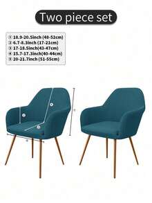 Solid Color New Curved Flannel Fleece High Stretch Full Coverage Chair Slipcover, Dustproof Decorative Furniture Protector, Universal Chair Cover For Hotel, Living Room, Study, Dining Room Daily Indoor Decoration - Multicolor - View 32
