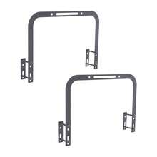 HaroldDol 2Pcs Mattress Retainer Bar, Adjustable Mattress Slide Stopper - Holder In Place, Metal Bed Retainer Easy Installation Non-Slip For Platform/RV Beds/Adjustable Beds[Ideal Daily Accessory] - Default@JJ2SH5-000000 - View 7