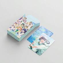 55pcs Anime Love Live Hasunosora 2D Anime Cards LOMO Collectibles - Multicolor - View 3