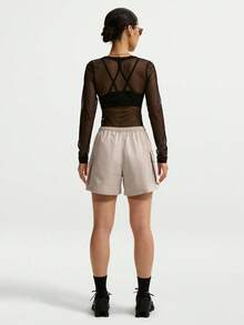 Nike Women's AS W NK STREET UTL Woven Cargo Shorts IV5010-236 - Khaki - View 5