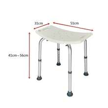 1.35MM Simple Bath Chair White - As Pic - View 7
