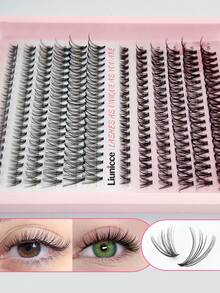 240 قطعة/216 قطعة من مجموعات الرموش الاصطناعية D Curl 20D/30D/40D/60D/80D/100D، رموش اصطناعية ناعمة فردية، التواء 0.07 مم، طول 9-16 مم، تشمل رموش بأسلوب طبيعي، رموش بأسلوب كثيف، مناسبة للمبتدئين، قابلة لإعادة الاستخدام، DIY منزلي، مناسبة للاستخدام اليومي، الزفاف، الحفلات، الأنشطة الخارجية، السفر، الكرنفال، مهرجان الموسيقى والمناسبات الأخرى - D - مشاهدة 3