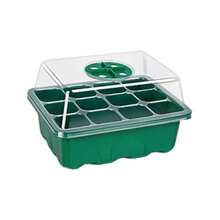 12 Seedling Heightening And Thickening Three Pieces Sowing Breathable And Moisturizing Cuttings Artifact Insulation Hole Tray Tray With Cover - 12-cell Seedling Tray - View 8
