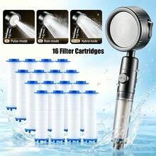 3-Mode Filter Boost Handheld Shower Set|One-Click Stop + 16 Replacement Cartridges|Home Water Purifying Beauty Shower Head|High Flow Bath Sprayer (For Shower Use Only) - Filtered Version - View 14