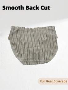 5条装 M-XL 码女士纯棉碎花内裤，中腰性感内衣 - 彩色 - 查看 5