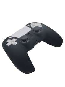 Compatible With PlayStation 5, 1pc Game Controller Silicone Protective Case + 10pcs Joystick Caps Set, Dustproof, Scratch-Resistant, Anti-Slip, Enhanced Gaming Control Feel - View 8