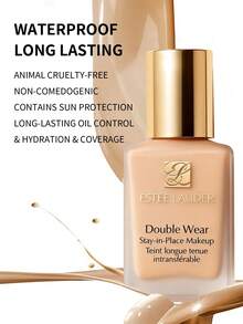 Estée Lauder 2C1 中性米色（帶冷粉桃底色）30ml/1oz 長效全遮瑕底妝液｜長效持妝、霧面妝效｜抗汗、耐熱、耐潮｜防水不卡粉｜質地平滑輕盈｜打造完美拍照妝感 - 2C1 Pure Beige - 查看 2