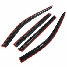 For 2023-2024  CRV CR-V JDM Mugen Style Window Visor Rain Guards Deflector - Black - View 7