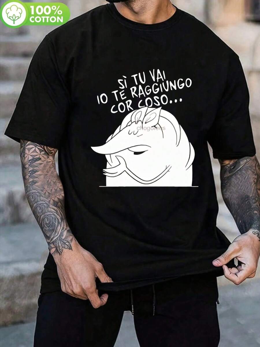 Men T-Shirts - Black - View 1