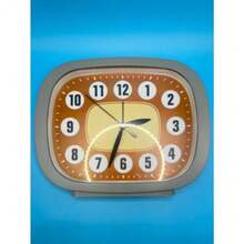 Unisex Practical Style For Bedroom And Office Desk Clock - Coffee Brown - View 6