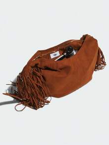 Adidas Originals Unisex Crossbody Bag Hobo Bag KS8259 - Brown - View 6