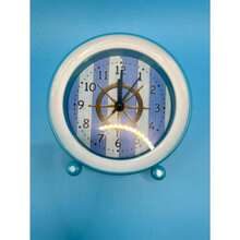 Unisex Practical Style For Bedroom And Office Desk Clock - Blue - View 6