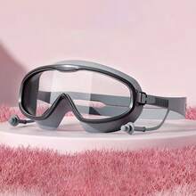 Large Frame Adult Swimming Goggles, Anti-Fog, Waterproof, Includes Nose Clip, Comfortable Soft Seal, Suitable For Swimming Training And Beach Surfing - Multicolor - View 4