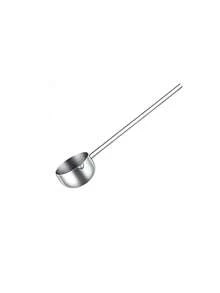 1pc/2pcs Long Handle 304 Stainless Steel Oil Spoon, Soup Ladle, Oil Pouring Spoon, Eagle Beak Spoon For Oil Drizzling And Soup Scooping - Silver - View 10