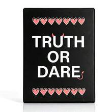 Truth Or Dare Couples Card Game, Adult Fun Interactive Card Game, Party Gathering Leisure Game Cards. Suitable For Home Dates, Couples Trips, Friends Parties, Anniversary Gatherings, And Other Desktop Games. Can Be Used As Creative Gifts For Valentine's Day, Birthdays, Anniversaries. Rich And Interesting Challenges And Questions, Easily Lively The Atmosphere, Break Social Awkwardness - Multicolor - View 10