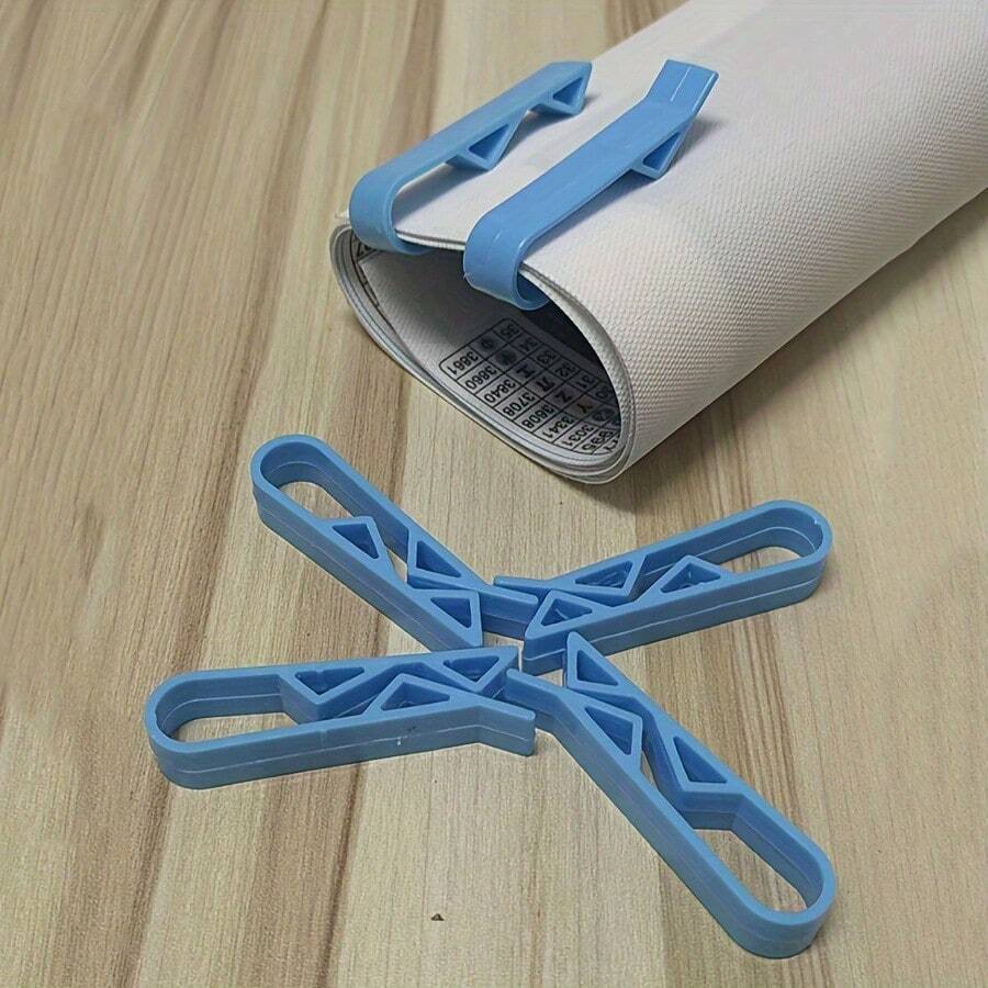 4/7件鑽石畫工具畫布夾 DIY十字繡鑽石刺繡全鑽畫布夾 特製捲布刺繡夾 - A - 查看 1