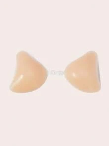 Lignisse Women Invisible Sticky Bra Silicone Nipple Covers Reusable Adhesive Breast Pads Push Up Bra Seamless Strapless Backless Bra For Dress Party Wedding - Multicolor - View 6
