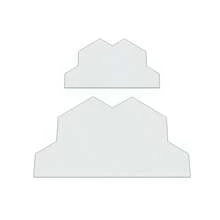 2pcs Hexagonal Decorative Storage Baskets DIY Transparent PET Quilting Templates - Templates For Accurate Patchwork, Fabric Crafts, And Decorations - Compatible With Sewing Machines And Hand Sewing - Durable PET Material, Ideal For Beginners - Classic - View 7