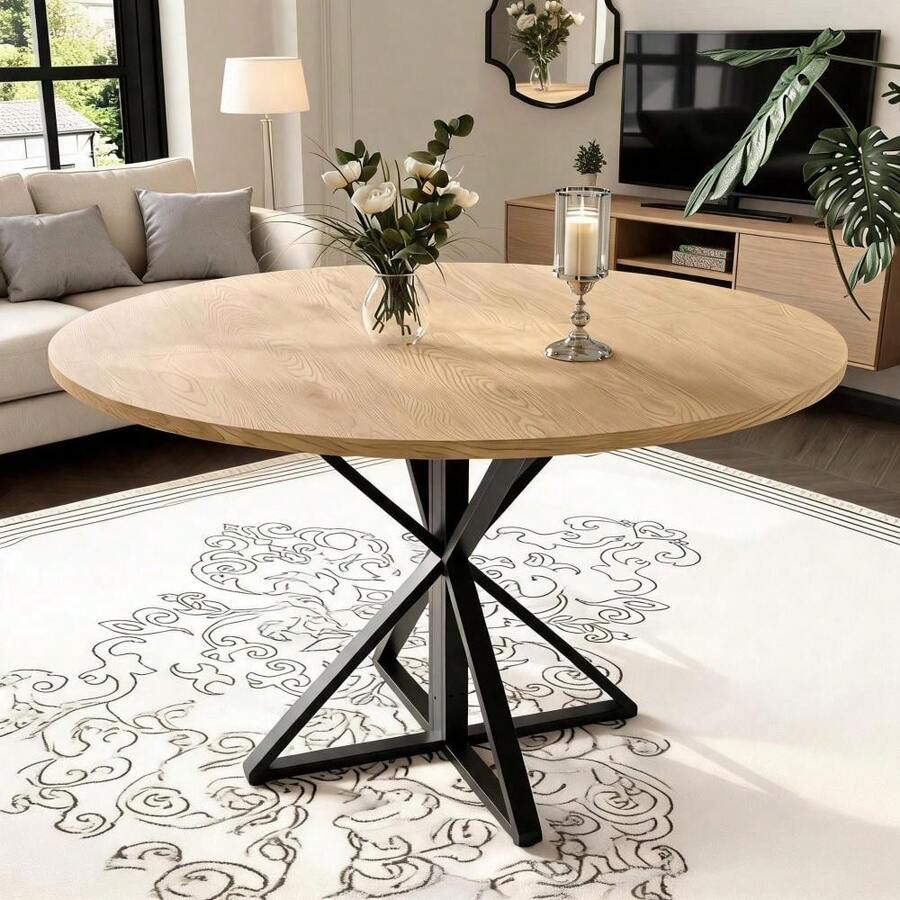Mesas de comedor - Marrón Chocolate - Ver 1