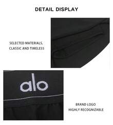 Alo Yoga Lady's Tennis Skirt W6240R-BLACK - 黑色W6240R-BLACK - 查看 9