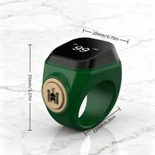 D01 Digital Prayer Beads Finger Counter Smart Ring, Bluetooth APP Time Reminder Electronic Counting Button Smart Ring - View 11