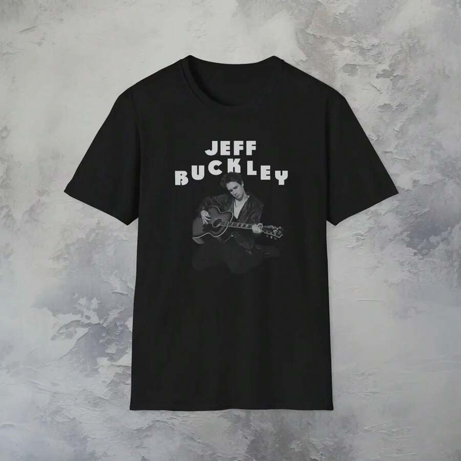 Jeff Buckley Unisex Softstyle T-Shirt Vintage Merch Grafik-T-Shirt IEPL