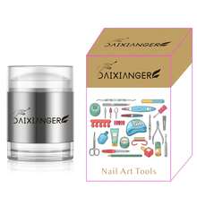 Silicone Nail Stamper, Nail Surface Pattern Transfer Manicure Printing Tool - Multicolor - View 1