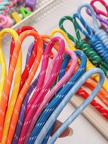 5m Colorful Nylon Braided Rope 5mm, Multi-Purpose Paracord, Durable Woven Rope Suitable For DIY Keychain, Pendant, Phone Strap, Belt Paracord Rope - Colored Rope - View 4
