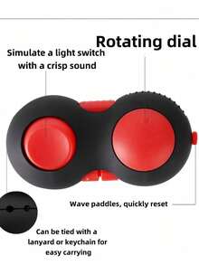 1pc Joystick Stress Relief Toy, Fingertip Controller With Multi-Function Buttons, Stress, Irritability And Anxiety Relief Toy, High Playability Multi-Function, Suitable For Daily Office Stress Relief, Perfect Birthday And Christmas Gift - Multicolor - View 4