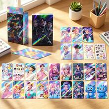asmodee 30pcs K-Pop Style Holographic Photo Cards, Anime Boy Group Collectible Lomo Card Box Set, Idol Trading Cards For Album Binder, Fan Collection And Gift - 1 YEAR - View 9