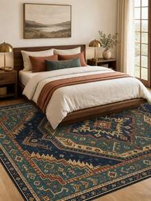 1pc Soft Comfortable Plush Carpet, Multiple Sizes, Washable Floor Decor For Living Room And Bedroom - Multicolor - View 11