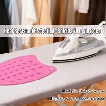 Silicone Non-Slip Ironing Pad, Suitable For Ironing Board, Heat Resistant, Steam-Proof, Compact And Portable, Home Kitchen Mat - A - View 2