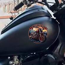 美式復古摩托車貼紙，慶祝全地形車自由 - A - 查看 4