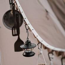 5m Outdoor Camping Leather Hanging Rope, 25 Holes PU Leather Tent Canopy Storage Hanging Strap, Portable Campsite Equipment Hanging Rope, Multi-Functional Home Storage Tie Strap Camping Accessory - View 5