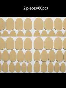 5/10/15/20/100pcs Nail Stickers, Jelly Double-Sided Adhesive, Nail Glue, Base Coat, 3D Gel, Nail Decals, Nail Supplies, Double-Sided Nail Adhesive, Nail Tools, Suitable For Applying Nails, Reusable, Waterproof Long-Lasting Double-Sided Nail Tape - Multicolor - View 7
