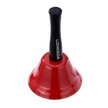 1pc Brass Hand Bell, Gold Bedside Dinner Bell, Service Butler Bell, Suitable For Classroom, Meditation, Games, Pet Training And More - Multicolor - View 13