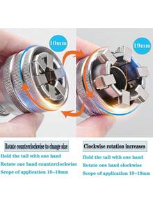 2/1 cái cờ lê lục giác bánh răng điều chỉnh được, tua vít đa năng cho máy khoan điện - Nhiều kiểu dáng - Xem 4