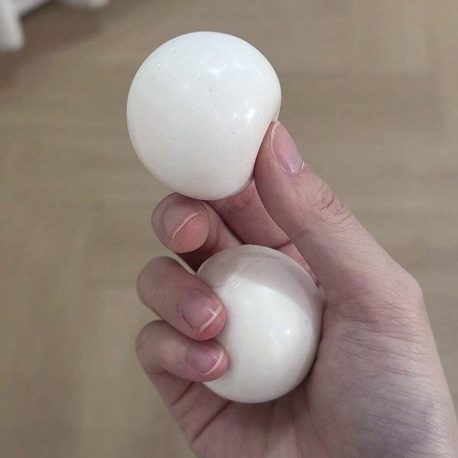 Tachimi 1pc Home Daily Activity Mini Fluid Daifuku Slow Rebound Squeeze Toy, Soft Chewy Tactile Fingertip Toy, Suitable For All Ages Children, Indoor Leisure Play, Random Shipment - Multicolor - View 1