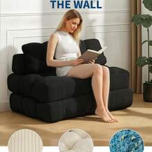 Sofa Bed Frame - Black - View 6