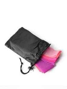 1pc/5pcs Mini Loop Resistance Bands, Leg And Hip Stretching Exercise Home Yoga Fitness Training Equipment, Body Workout Bands - Multicolor - View 7