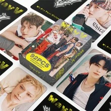 60 Cards And 32 Stickers Collection Photo Cards Merchandise LOMO Cards, Can Be Stored In Card Album, Wallet, Backpack, Etc., Also Can Be Used As Decoration, Desktop Ornament, Suitable As Gift For Friends, Bookmark, Collectible Cards, Valentine's Day Gift, Fan Merchandise, Collection Cards, New Set Greeting Cards - Multicolor - View 2