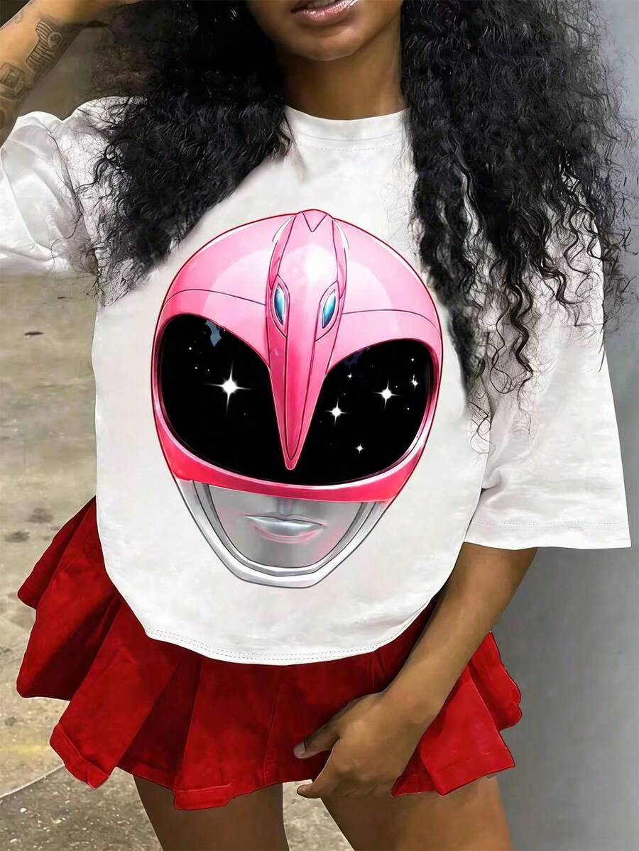 Women T-Shirts - 白色 - 查看 1